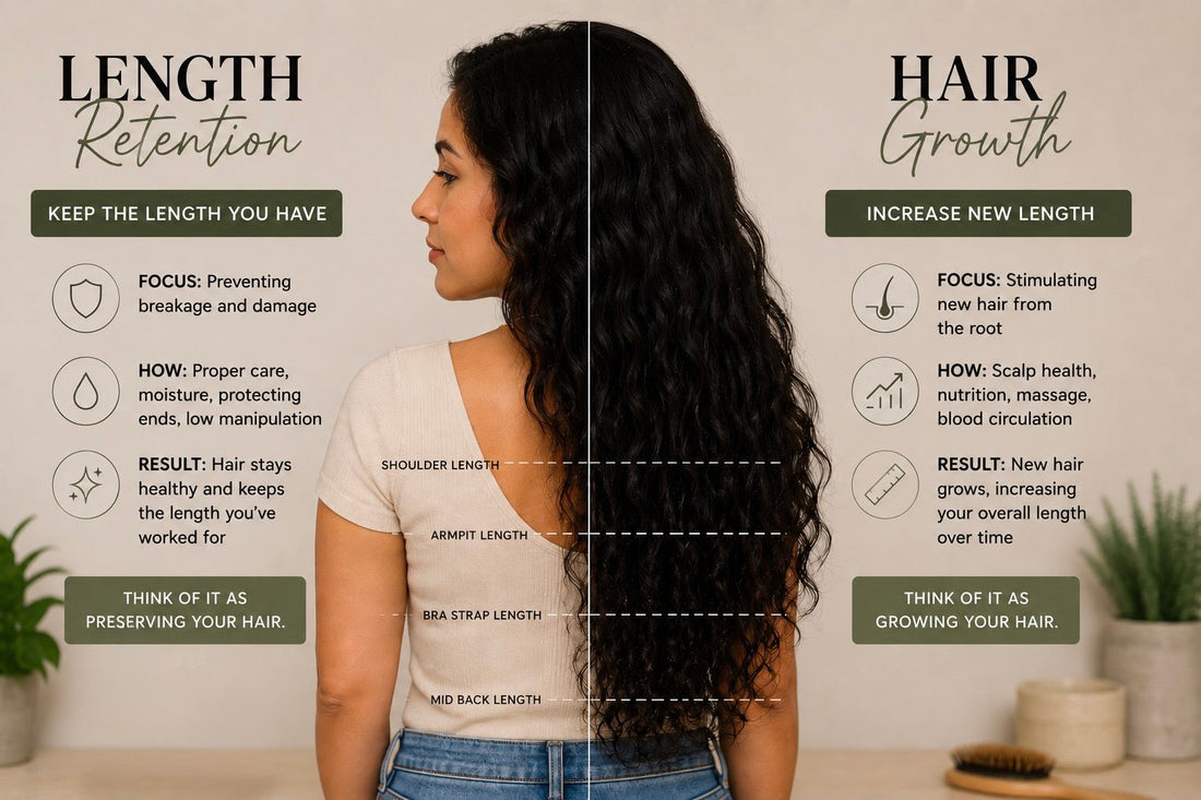 Hair Growth vs. Length Retention